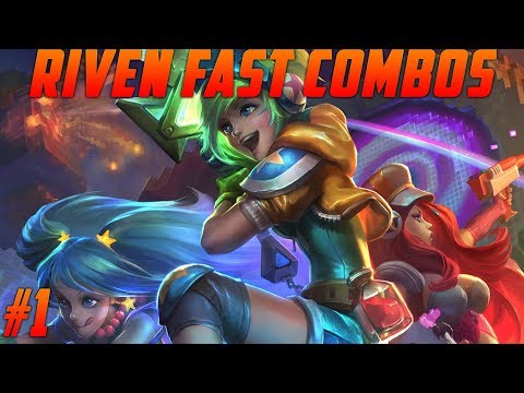 #1 RIVEN GUIDE: Fast Combo Guide LOL Montage Riven Runes & Riven Build: Moba League of Legends Moba