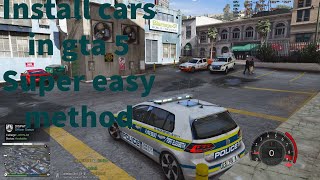 This is How you install SAPS/Any car in GTA 5| GTA 5 Lspdfr