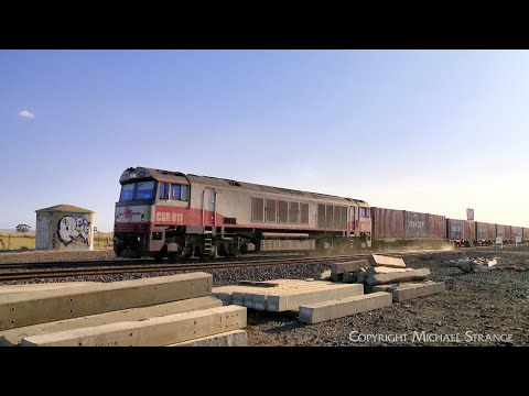 7922V SCT / SBR Dooen To Melbourne Container Train With CSR011 (26/9/2023) - PoathTV Railways