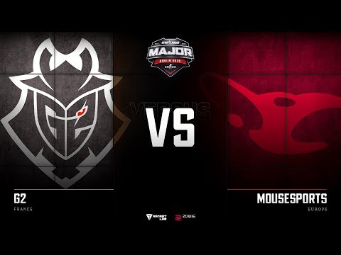 [EN] G2 vs mousesports | Map 2 – Dust2 | Challengers Stage | StarLadder Major 2019