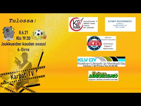 KARPO - FC ETAPO | 6-Divari | Katajainen