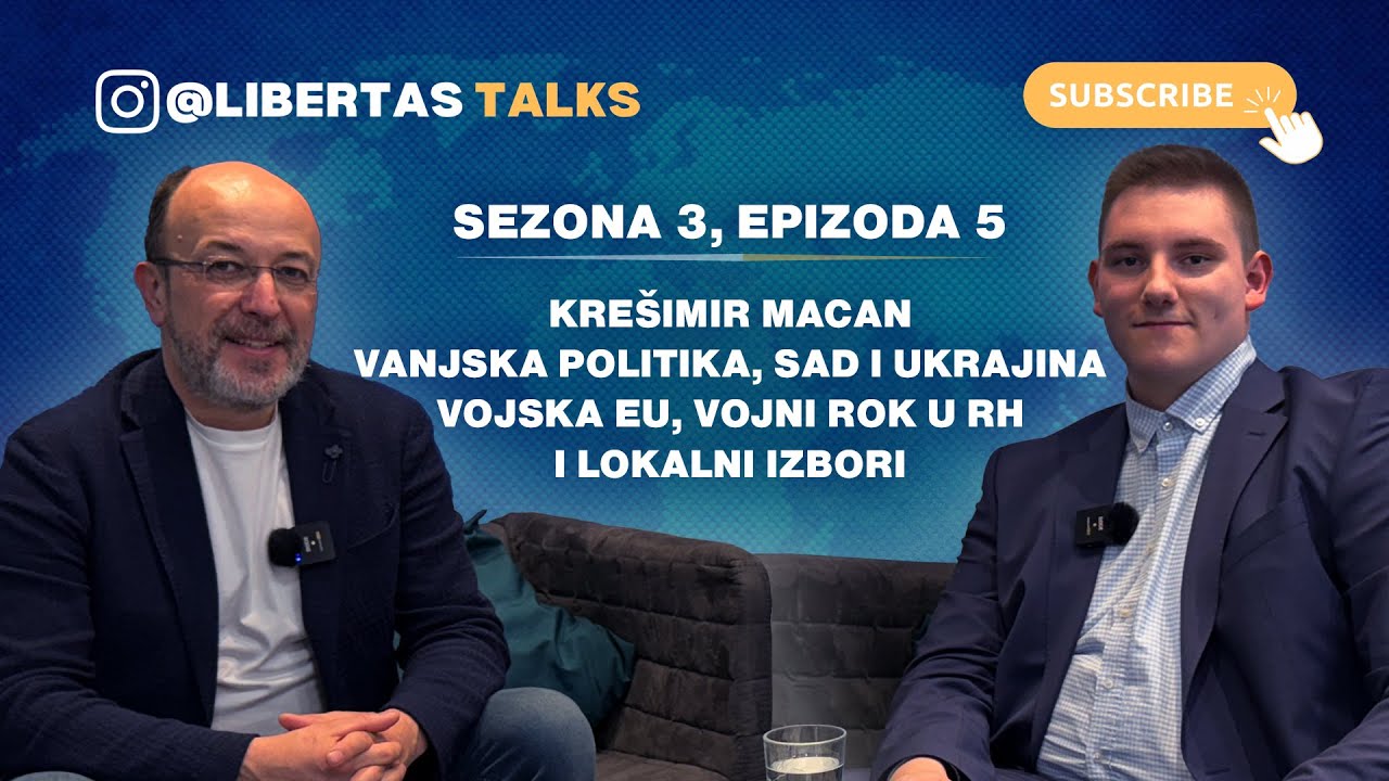 S3E5 Krešimir Macan - Vanjska politika,  SAD i Ukrajina, vojska EU, vojni rok u RH i lokalni izbori