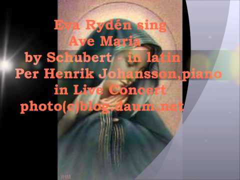 Eva Rydén sings Ave Maria by Schubert