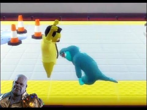 LUTA DELETADA DE VINGADORES - GANG BEASTS