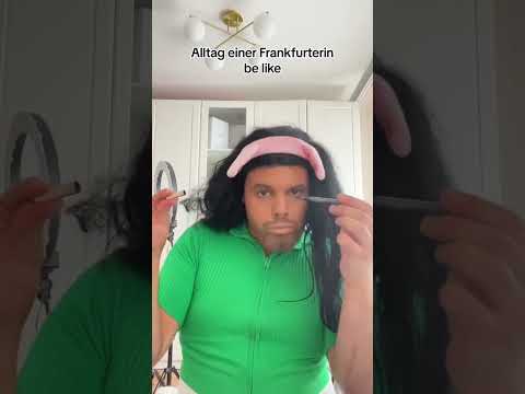 Allltag einer Frankfurterin be like| Karim Jamal 😂😂 #shorts #frankfurt