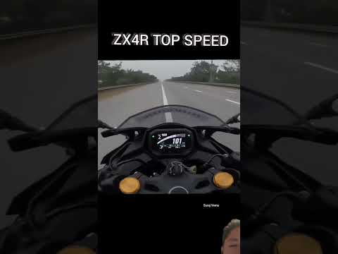 Kawasaki Ninja Zx4r Top Speed Superbike 💥🚀 #kawasaki #zx4r #ninja #bikes #topspeed
