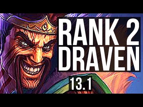 DRAVEN & Karma vs VARUS & Ashe (ADC) | Rank 2 Draven, 6/2/7, Dominating | EUW Challenger | 13.1