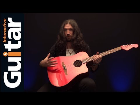 Fender California Series Redondo Classic Acoustic Guitar in Hot Rod Red Metallic | Review