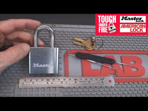 (64) Master Lock 532 Picked Open & GUTTED!!!