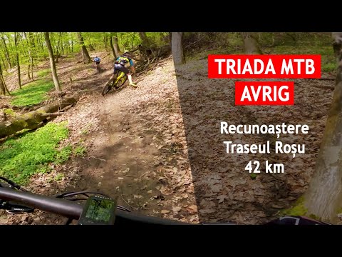 Recunoastere Traseul Rosu - Triada MTB Avrig 2023