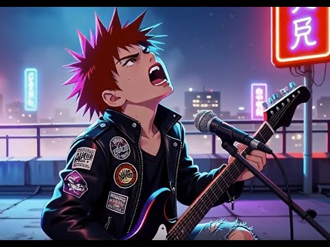 10,000 Punks-Punk From Far East Japan(Official MV) #indierock #punk #aimusicvideo #kapwing #japan