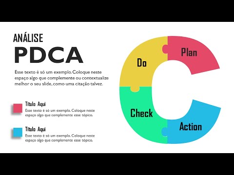 🧩 How to Create a PDCA Cycle Slide in PowerPoint - Puzzle Technique