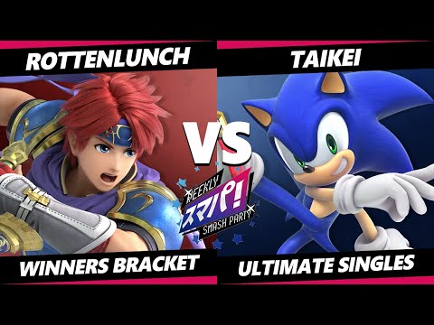 Sumapa 110 - Rottenlunch (Roy) Vs. Taikei (Sonic) Smash Ultimate - SSBU