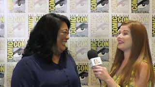 Comic Con 2019 Kaliko Kauahi Sandra on Superstore video