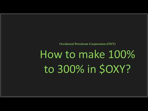 HOW TO MAKE 100% TO 300% FROM OXY?