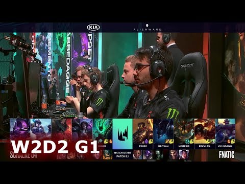 FC Schalke 04 vs Fnatic | Week 2 Day 2 of S9 LEC Spring 2019 (ex-EULCS) | S04 vs FNC W2D2