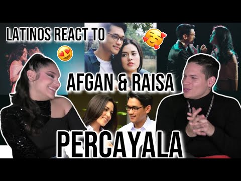 LATINOS react to Indonesian music | Afgan & Raisa - Percayalah | Official Video Clip| REATION