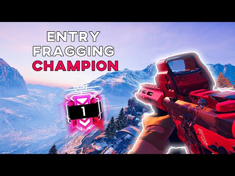 Entry Fragging CHAMPION Ranked Highlights - Rainbow Six Siege