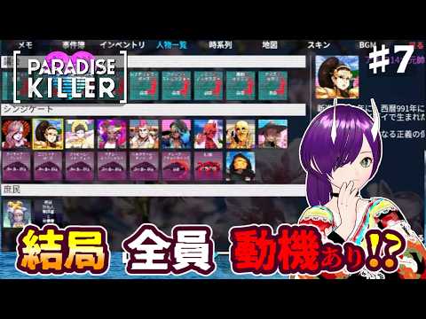 アイテムを根こそぎ回収しよう👻【パラダイスキラー ♯7】【ParadiseKiller】【ネタバレ注意】【探索・推理・ADV】