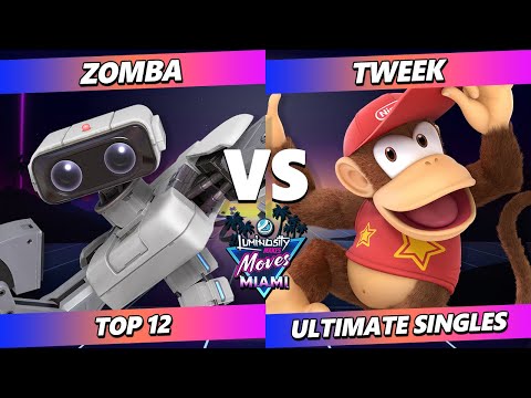 LMM Miami 2023 - Zomba (ROB) Vs. Tweek (Diddy Kong, Wario) Smash Ultimate - SSBU