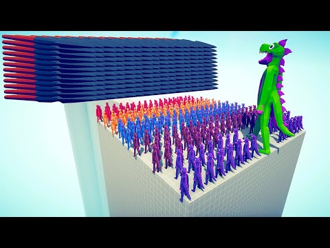 T-REX COLOR PACK + GIANT vs DUO EVERY GOD - Totally Accurate Battle Simulator TABS