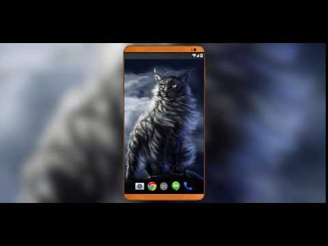 Fantasy Cat Live Wallpaper