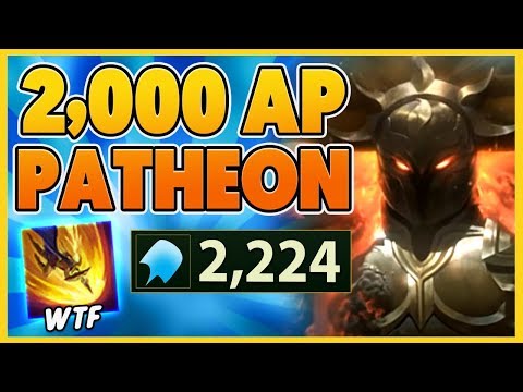 *2224 AP* WORLDS FIRST AP PANTHEON PENTAKILL (MUST SEE TO BELIEVE) - BunnyFuFuu