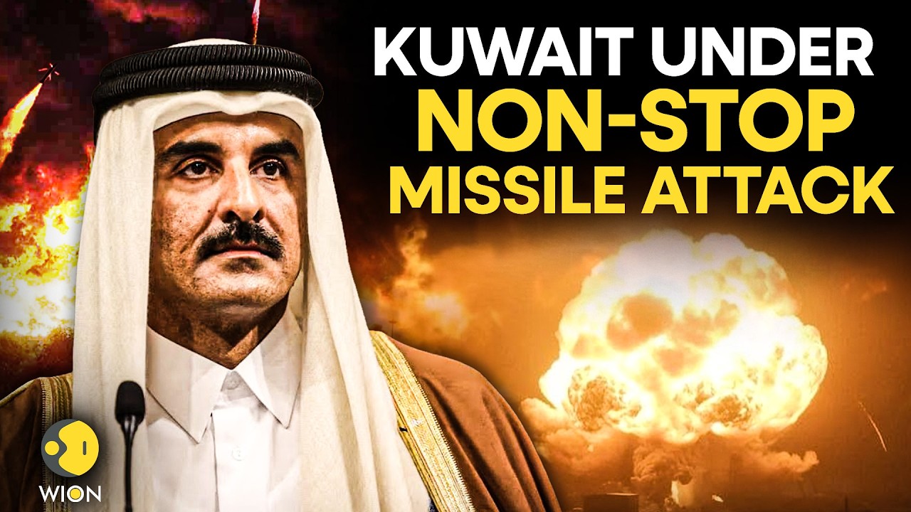 US-Iran War LIVE: Tehran Targets Gulf Kuwait Shoots Down Two Ballistic Missiles | WION