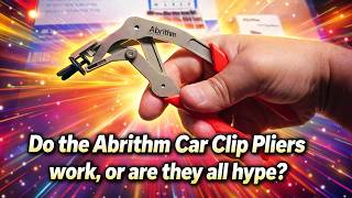Do the Abrithm Car Clip Pliers work or are they all hype Lets Find Out.