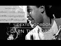 Dexter Gordon - Darn that Dream - Full solo Transcription to order in description - Play- Along