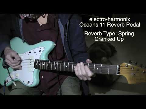Oceans 11 Reverb Pedal - Hall, Spring, And Plate Demo