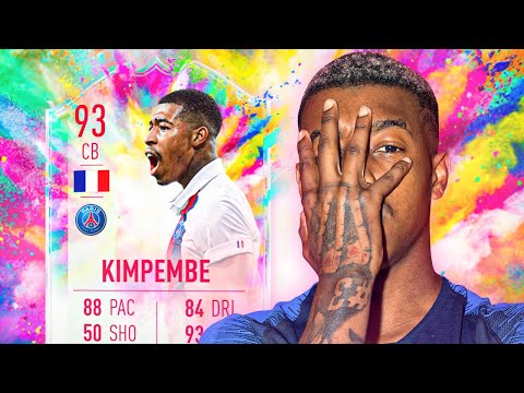 BEST FRENCH CB IN THE GAME?! 👀 93 SUMMER HEAT KIMPEMBE PLAYER REVIEW! - FIFA 20 Ultimate Team
