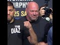The staredown between Nick Diaz & Robbie Lawler ? #shorts
