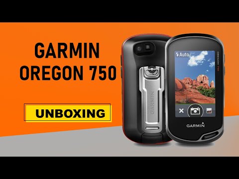 Garmin Oregon 750 Unboxing HD (010-01672-24)