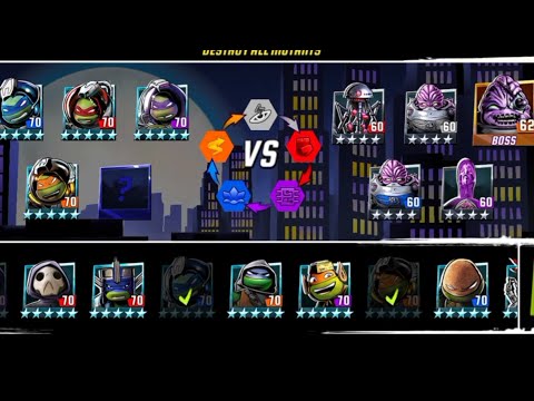 TMNT Legends | Space Turtles VS Krang |