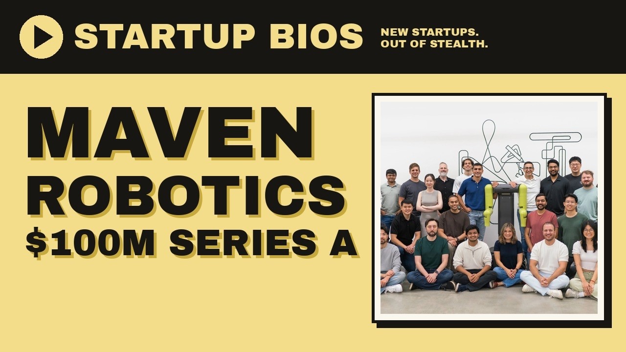 Maven Robotics | $100M Series A for Wheeled Two-Armed Warehouse Robots