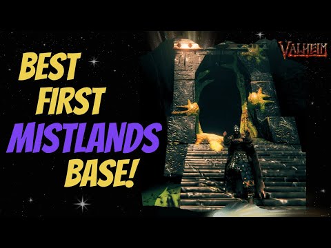 The Best First Mistlands Base - Valheim