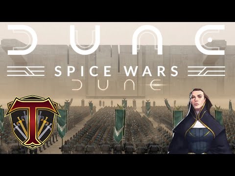 ATREIDES! Dune Spice Wars PVP Match - Atreides, Corrino, Ecaz & Harkonnen
