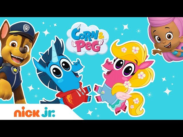 Theme Song & New Series Teaser | Corn & Peg | Nick Jr.