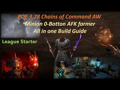 POE 3.28 - Survive in Mirage!!  Minion League Starter -  From Zero to Hero Build Guide