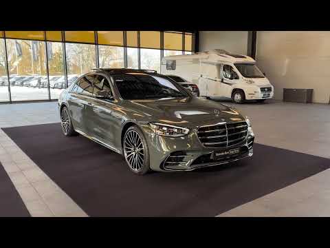 22965 Mercedes-Benz S 500 4M lang AMG Line silizium Exklusiv Panorama