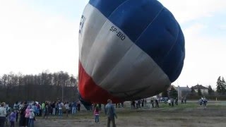 preview picture of video 'Gostynin. Napełnianie balonu.'