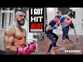 I Did My First Boxing WORKOUT With SPARRING....THIS HURT! (Full Circuit Training Routine & Why)