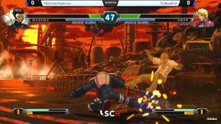 KOF XIII FBIMXTLI Fabricio vs TC Real kim - Socal Regionals 2014 Day 2