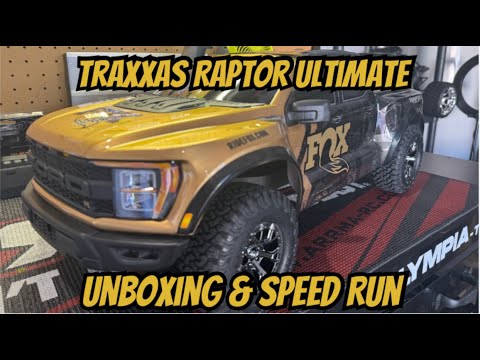 Traxxas Ford Raptor Ultimate 4X4 Unboxing And First Run Its Awesome
