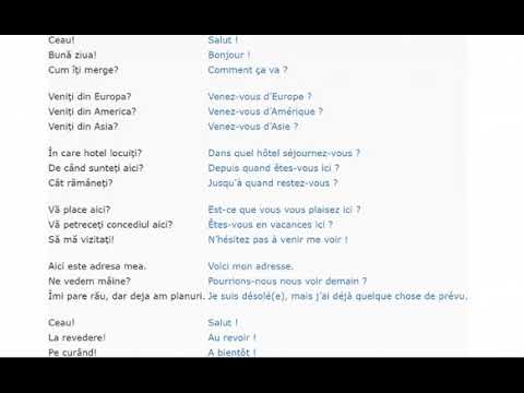 ROMANA FRANCEZA CURS de limba 100 LECTII + TEXT