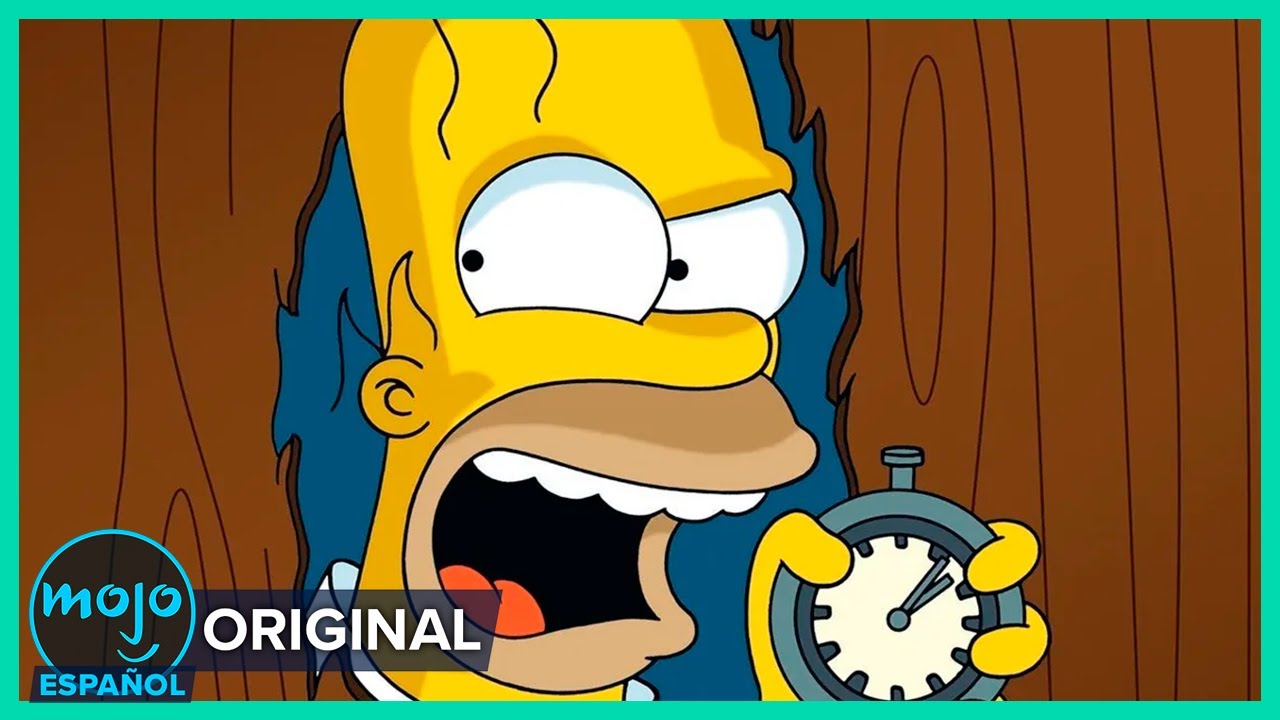 ¡Top 10 Mejores Episodios en Español de la CASITA del HORROR de Los Simpson!
