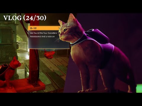 Cat's Eye View: Exploring the Cybernetic Wonders of Stray - A Stray 2022 Gaming Vlog | VLOG 24