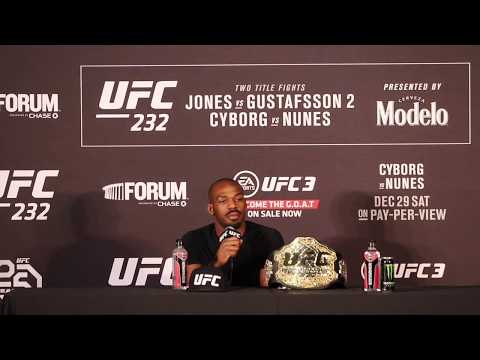 UFC 232: Jon Jones Post-Fight Presser 12/29