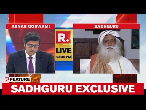 Sadhguru Speaks To Arnab Goswami For Republic TV's Awareness Campaign As India Observes Janta Curfew